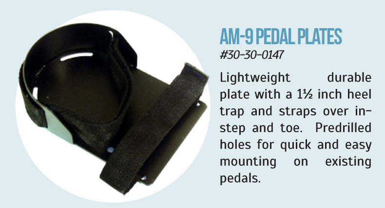 Accessories for AmTryke Foot Cycles