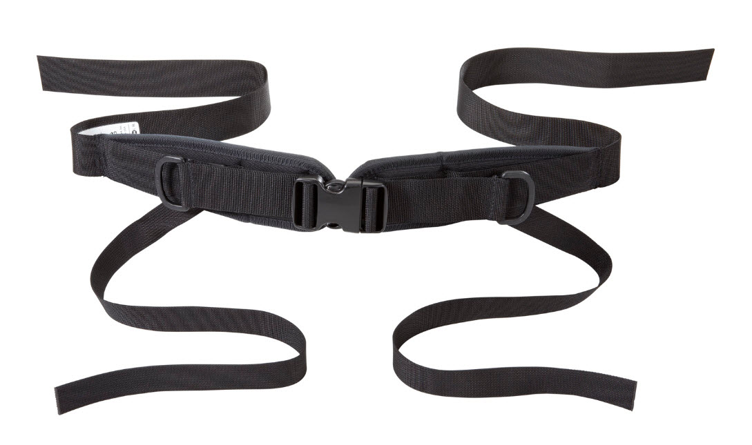 Bodypoint Four Point Dual Pull Padded Hip Wheelchair Belts