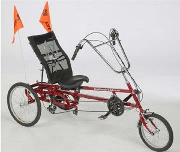 folding recumbent tricycles