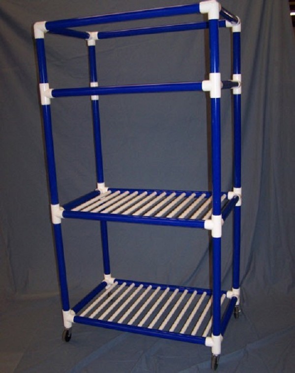 Duracart Aquatic Multi-purpose Wide Wet Cart Rack : Aquatic Therapy