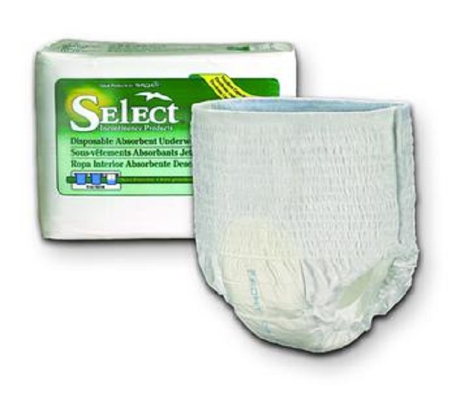 Select Disposable Absorbent Underwear