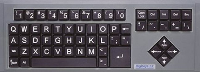 big-keys-keyboard-for-low-vision-users-free-shipping