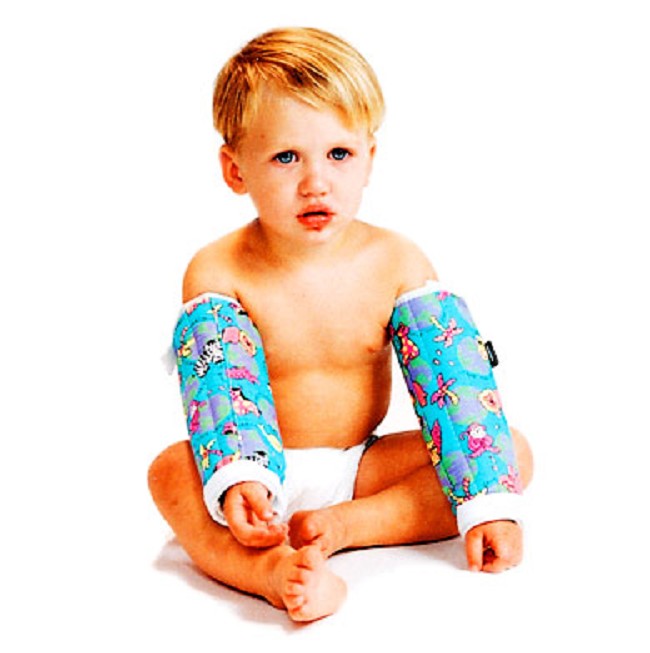 PediWrap Plus Arm Immobilizers with Wrist Strap