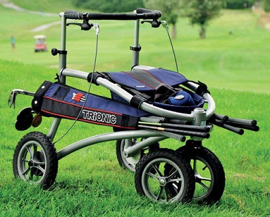 Hit the Links with this Trionic Veloped Golf Walker Rollator