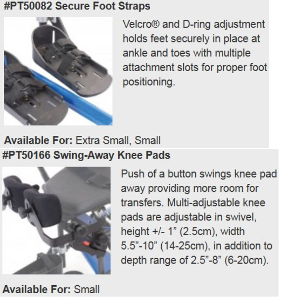 PT50082 Secure Ankle/Foot Straps – 10″L