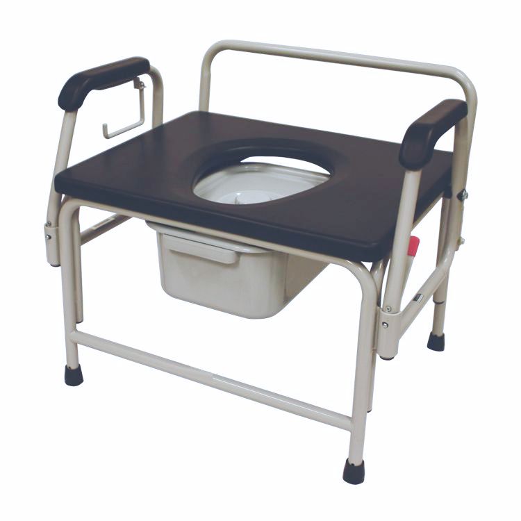 Bariatric Bedside Drop Arm Commode Free Shipping