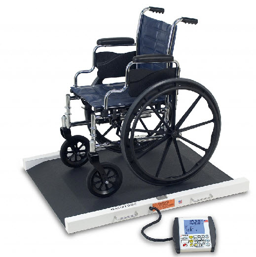 Detecto 6500 Portable Wheelchair Scale : Medical Scales