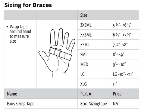 Exos Pediatric Short Arm Fracture Brace