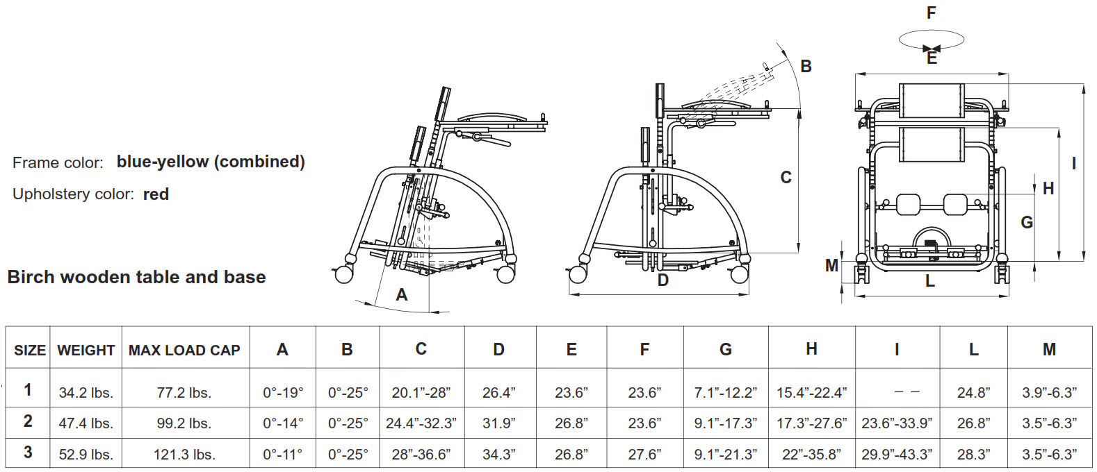 Dondolino Prone Upright Stander - FREE Shipping