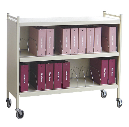 Open Style Chart Racks (Adjustable Shelf Dividers) - Omnimed