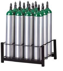 Oxygen Cylinder Rack for M6 Oxygen Cylinders