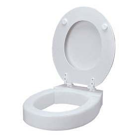 Maddak Hinged Elevated Toilet Seat - FREE Shipping