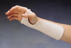 Radial Bar Wrist Cock-Up Splints