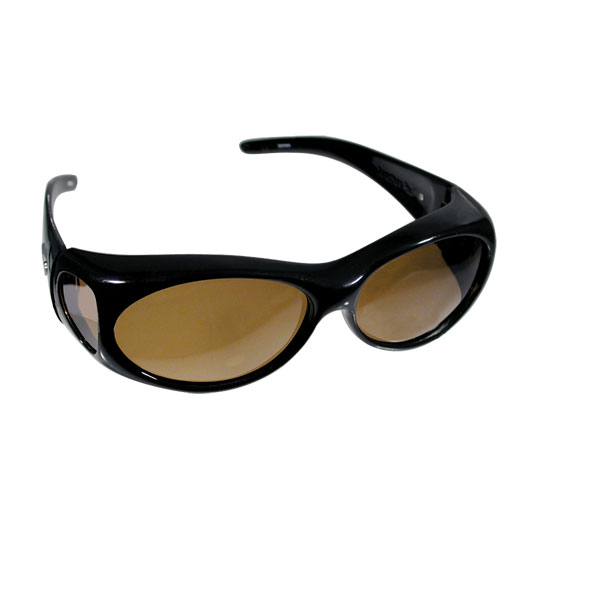 Aviator Black-Amber Sunglasses ON SALE