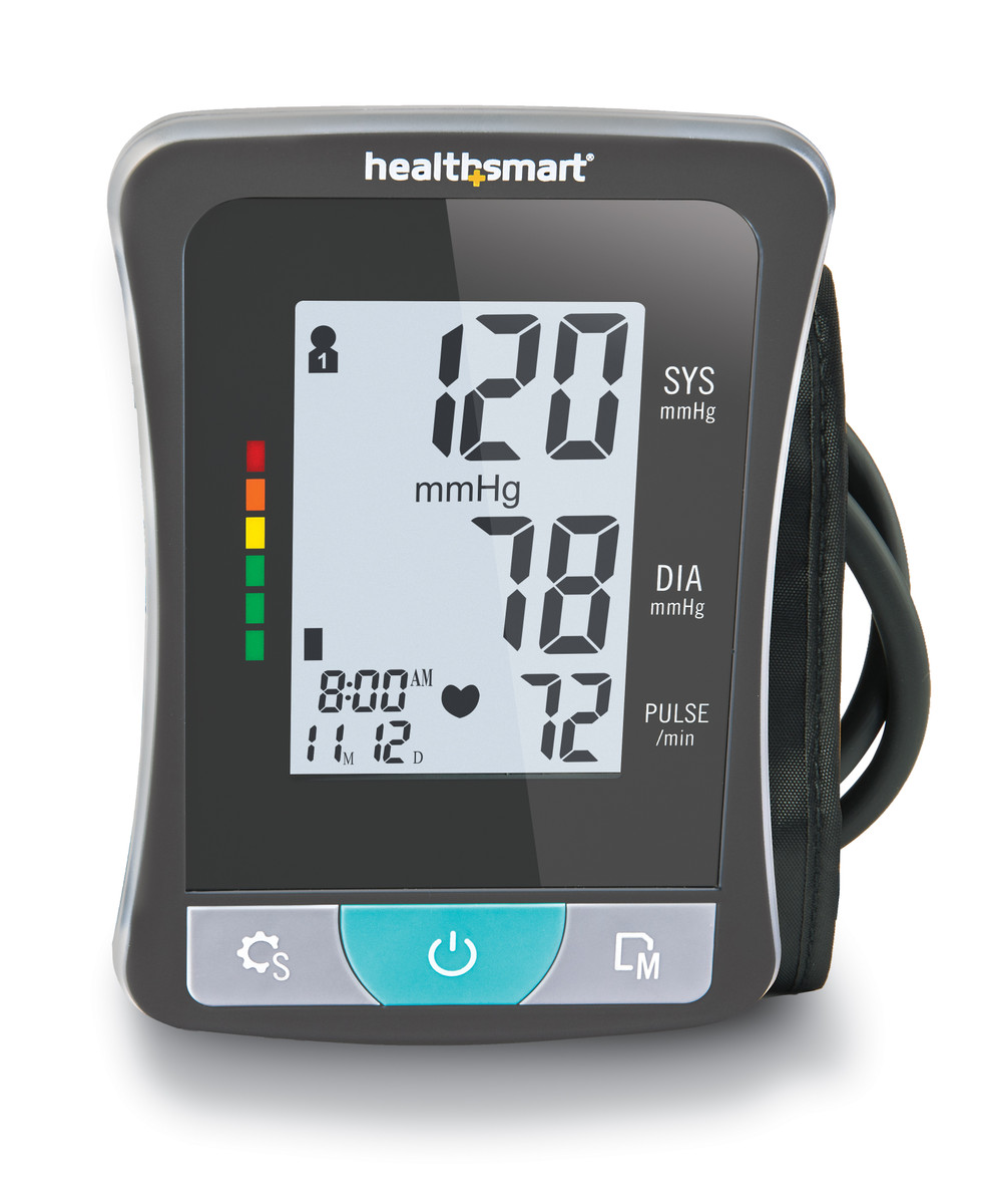 Automatic Arm Blood Pressure Monitor with Smart Measure Technology