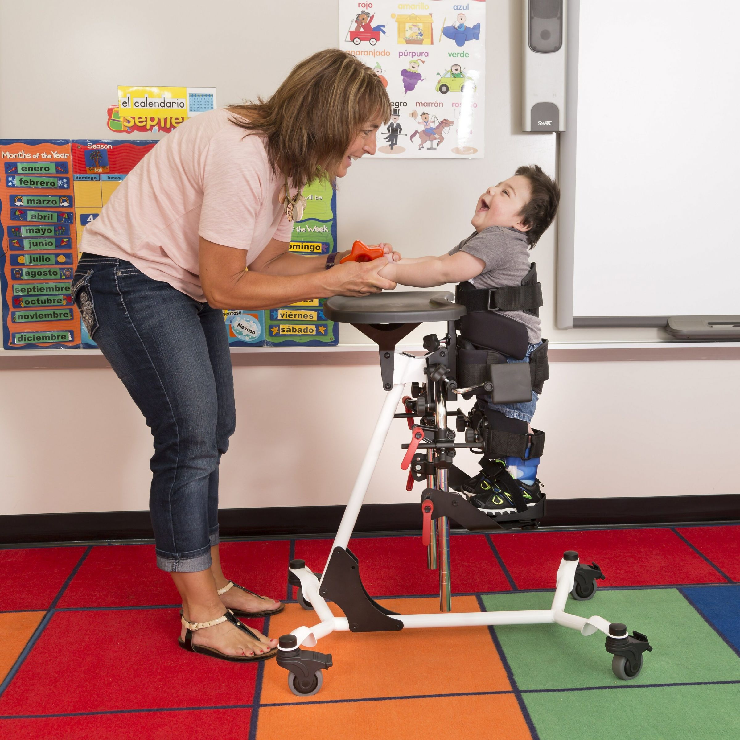 EasyStand Zing Pediatric Multi-Positioning Stander Packages in 2 Sizes ...