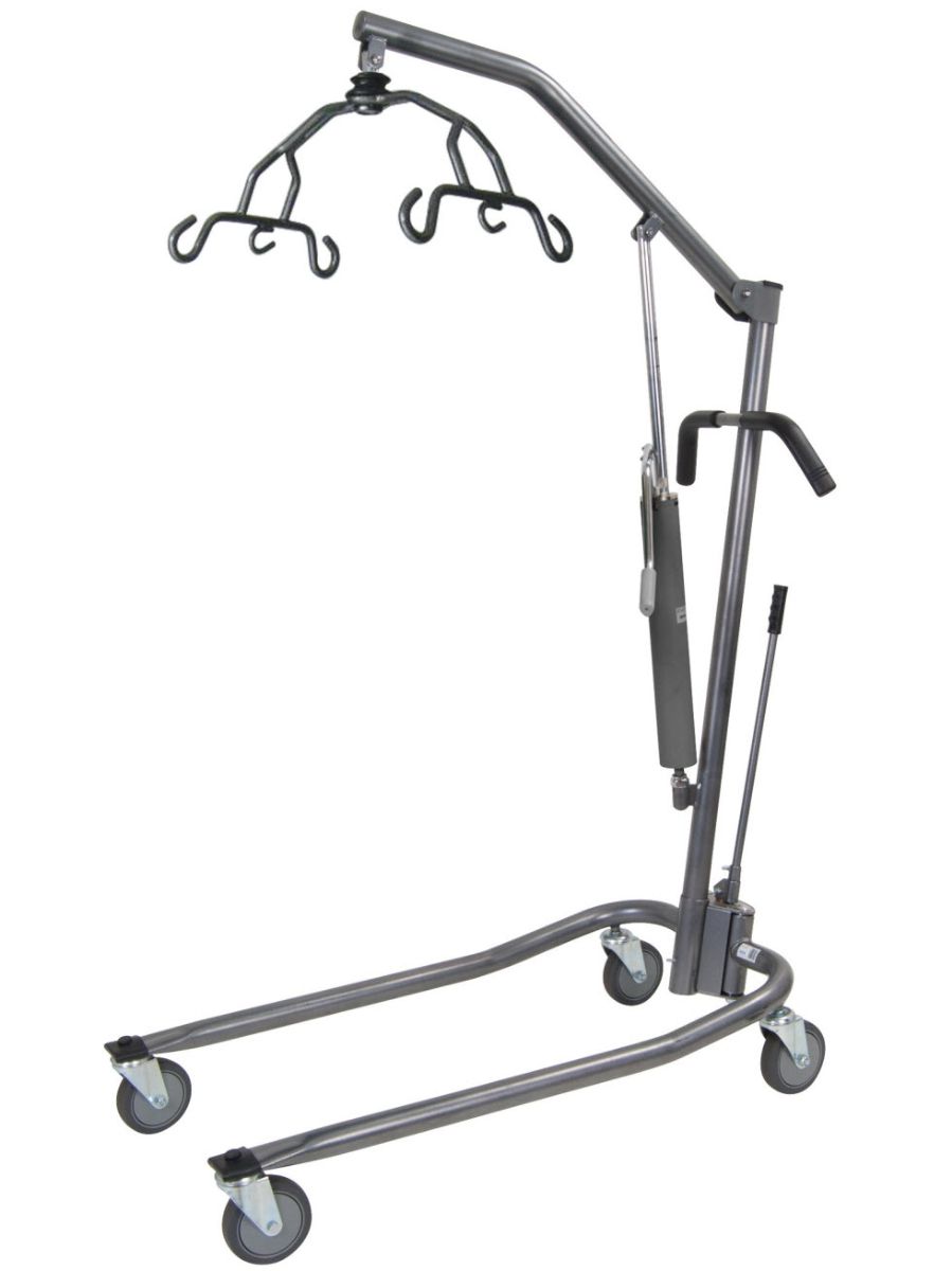 Drive Medical Manual Deluxe Silver Vein Hydraulic Patient Lift