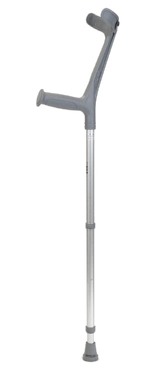 Half Cuff Forearm Crutches For Adults Made from Lightweight Aluminum