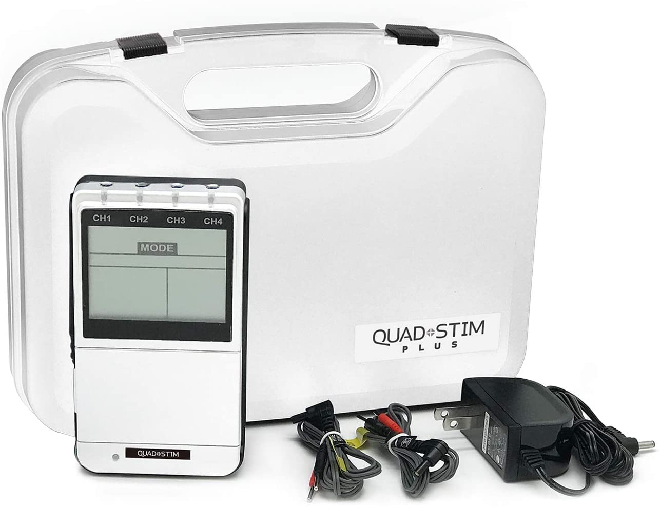 Quad Stim Plus Electro Muscle Stimulator - TENS / EMS Combo Unit