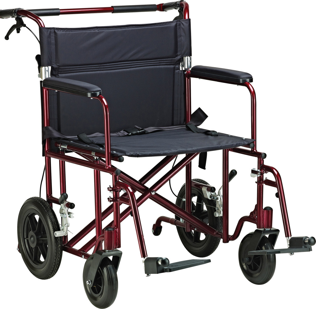 medline bariatric transport chair