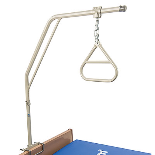 Trapeze Bar for Bed by Invacare - Mounts to Headboard or Floor Stand