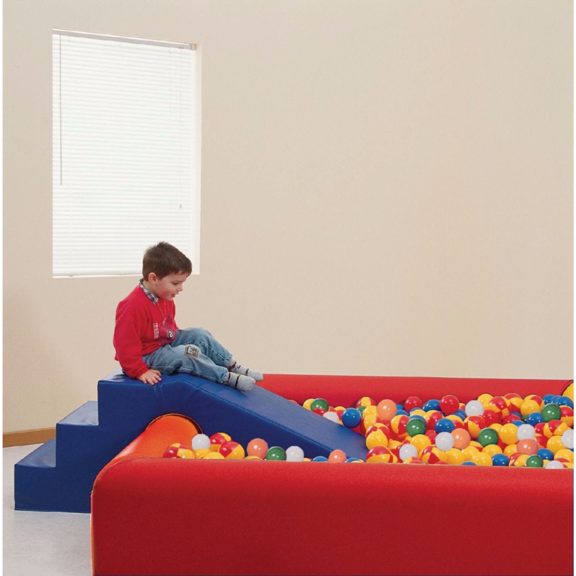 Foam and Vinyl Rainbow Therapy Ball Pool