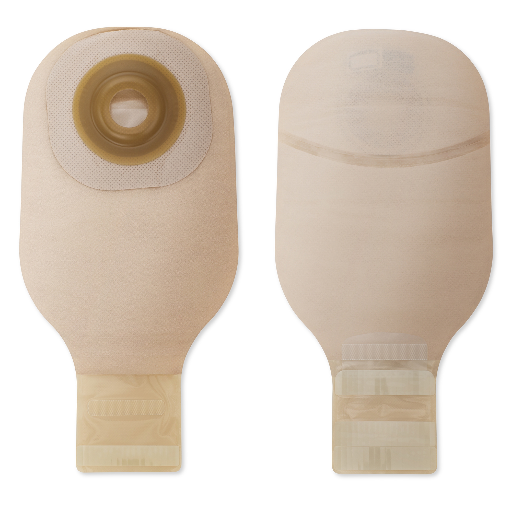 One-Piece Drainable Ostomy Pouches Pre-cut and Trim to Fit