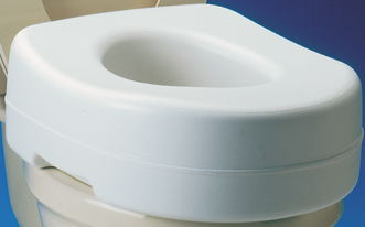 Bemis Independence 4.5 in. Raised Toilet Seat White