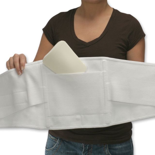 Triple Pull Elastic Lumbosacral Belt With Pad by Core Products