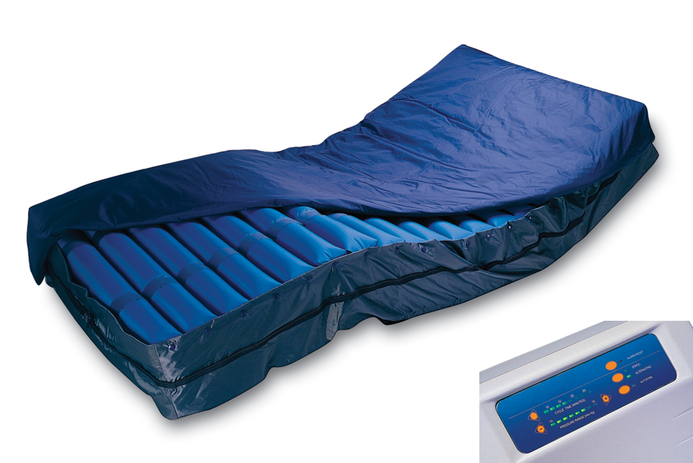 bariatric hospital bed with alternating pressure mattress