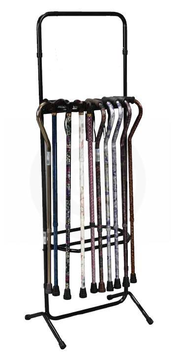 Drive Medical Aluminum 50-Count Cane Display and Storage Rack