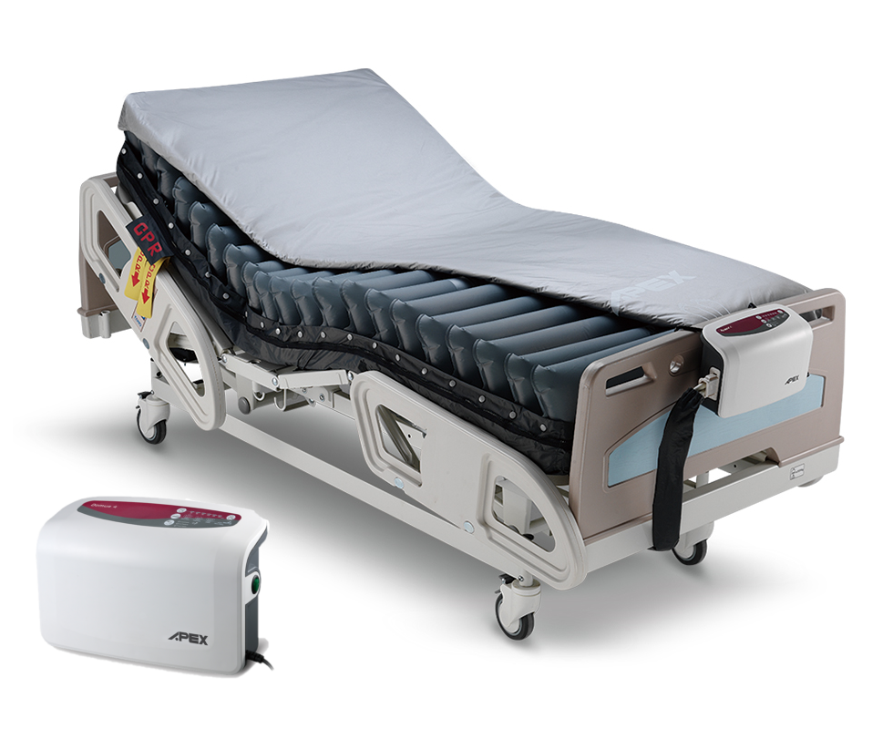with multi tube low air loss alternating mattress