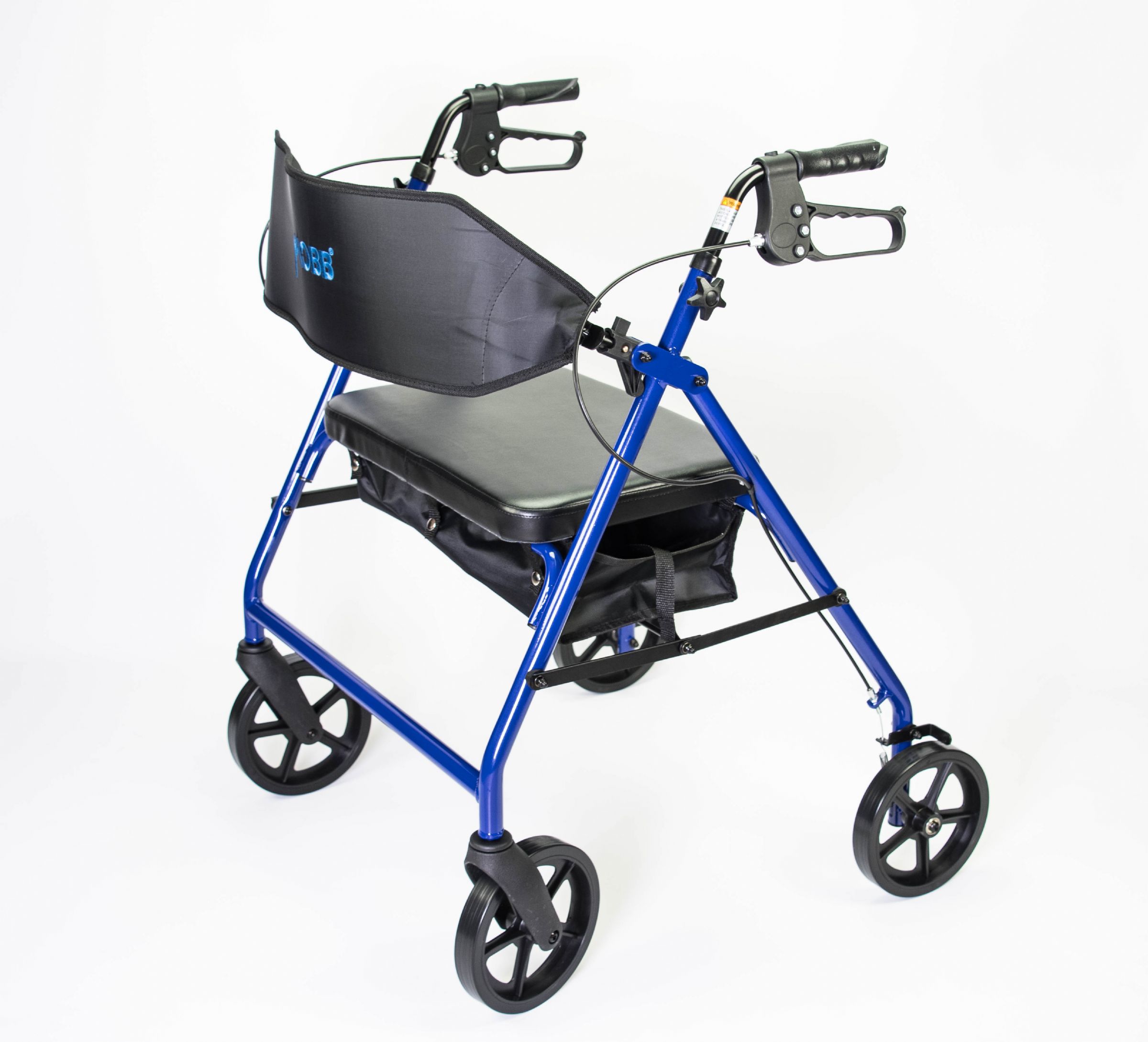 Ultra Heavy Duty Bariatric Aluminum Rollator w/ 500 lbs Weight Capacity