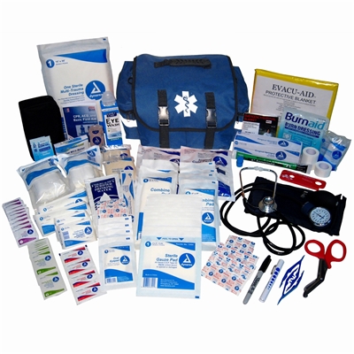 EMT Style 373-Piece First Responder Kits with Carry Bag