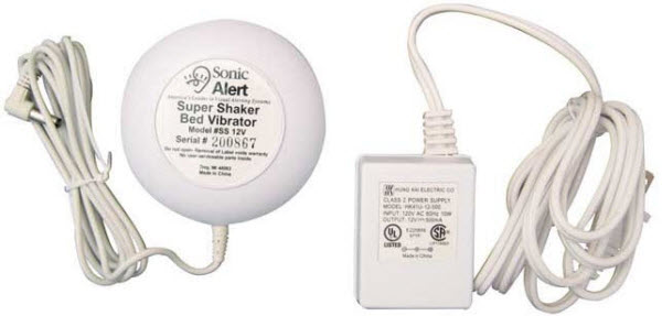 Sonic Alert Super Shaker Bed Vibrator - FREE Shipping