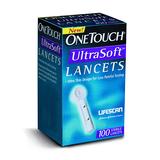 ONE TOUCH UltraSoft lancets, Box of 100 - FREE Shipping