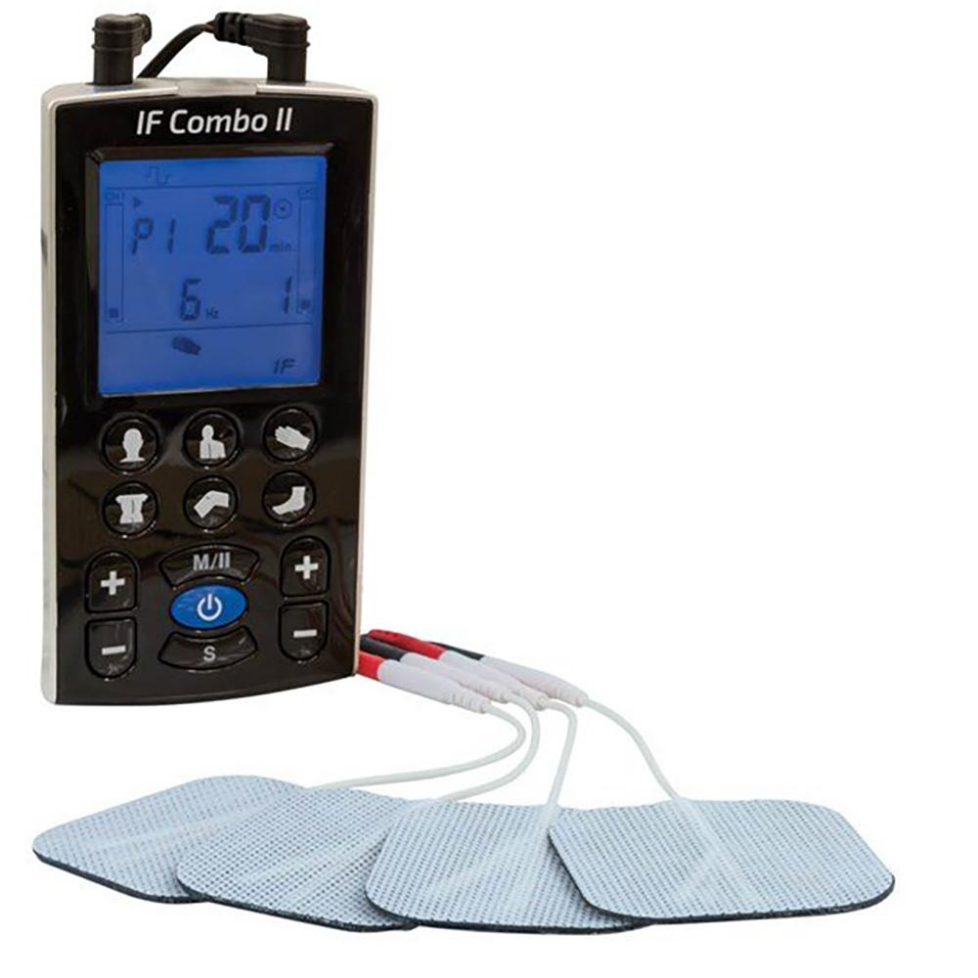 Quad Stim Plus Electro Muscle Stimulator - TENS / EMS Combo Unit by PMT