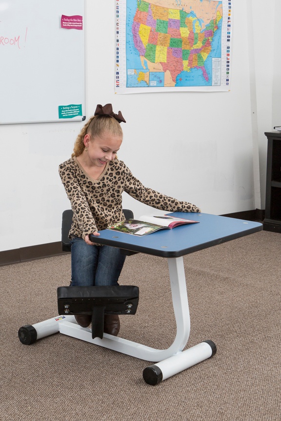 KidsFit Kinesthetic Classroom Standing Foot Fidget Desk