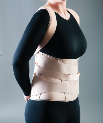 Orthomen TLSO Back Brace - Thoracic Lumbo Sacral Orthosis Support Scoliosis  Brace, Universal : : Health & Personal Care