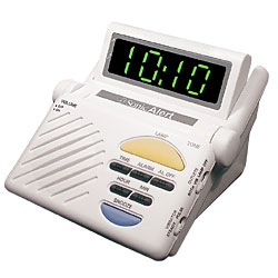 Sonic Alert Sonic Boom Alarm Clock with Bed Shaker and Bright Lights