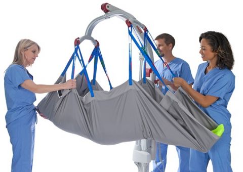 Disposable bariatric repositioning sling for bariatric lifts