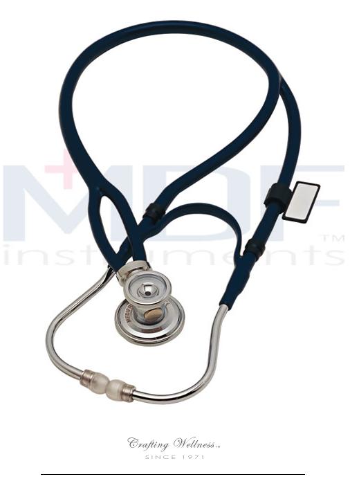 MDF Sprague Rappaport Dual Head Stethoscope Purple Rain