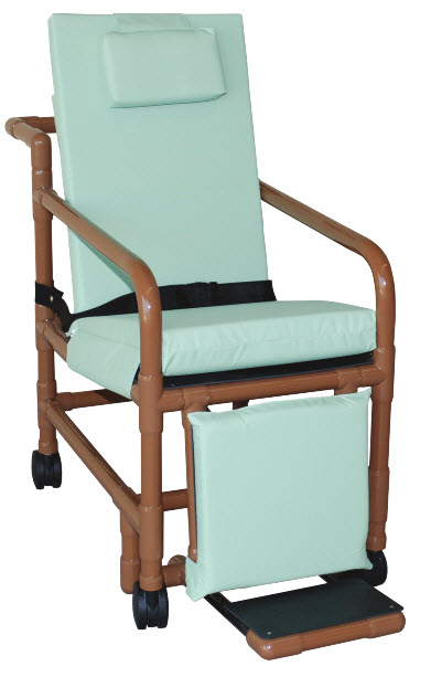 Wood Tone Multi Position Geri Chair - FREE Shipping