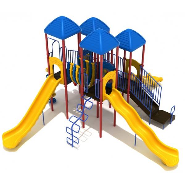 Outdoor Commercial Brook's Towers Castle-Style Playground for Ages 5-12 ...