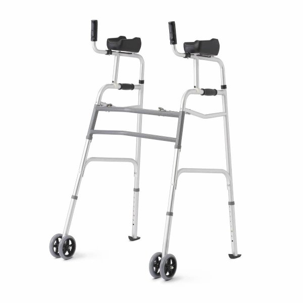 Folding Walking Frame (New Design!) - 1 Button  Easy to Fold, Transport &  Store — Breeze Mobility