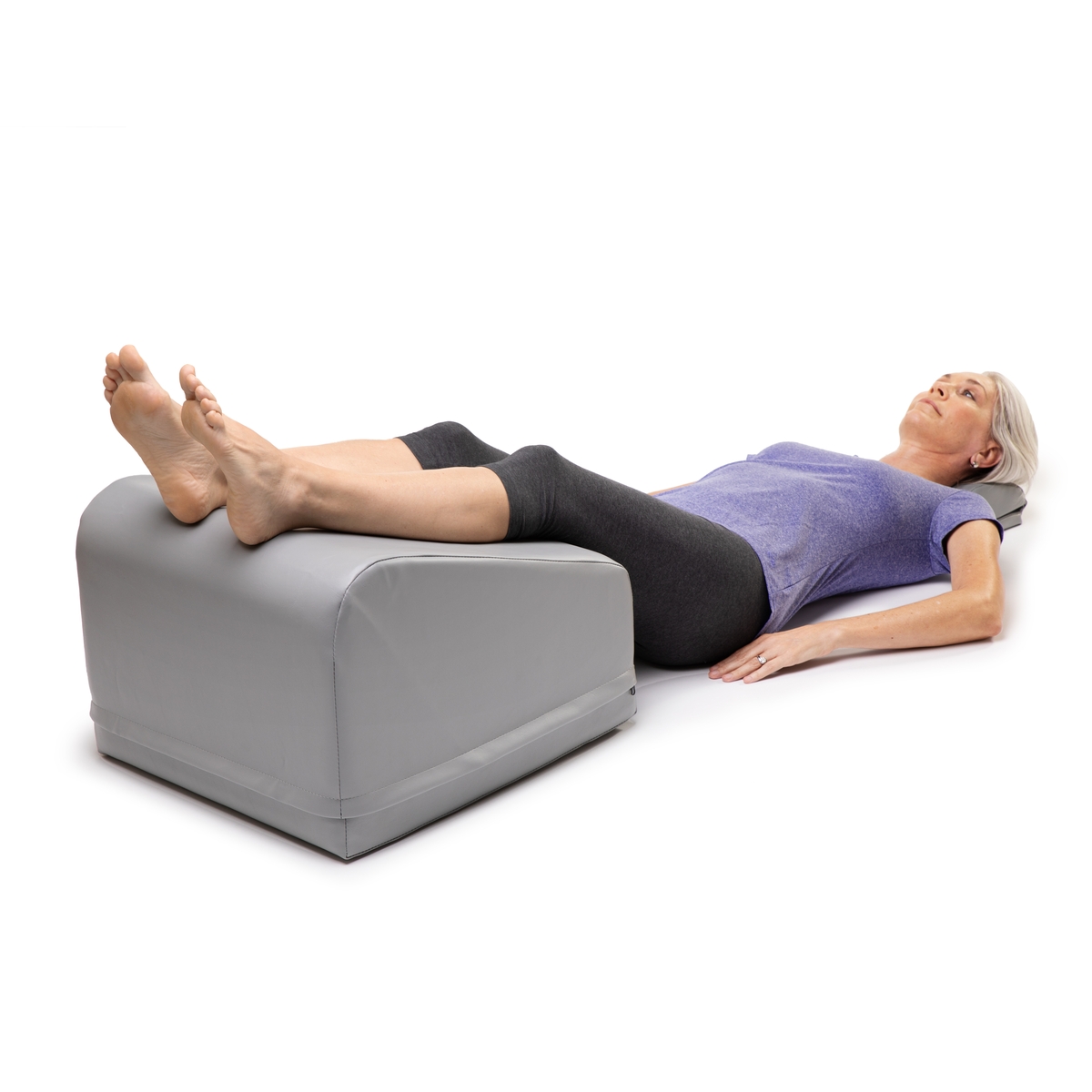 Leg Elevation Pillow - Foam Wedge with Vinyl Cover and Carry Strap ...