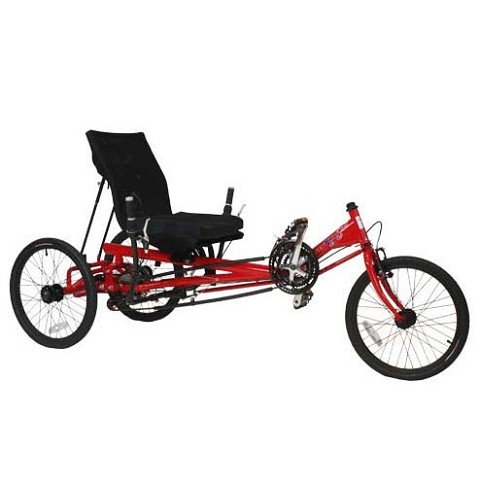 Recumbent Foot Cycle Adult Trike AmTryke JT 2300 with Under Seat Steering 50 FC 2300 USS Adult Tricycles