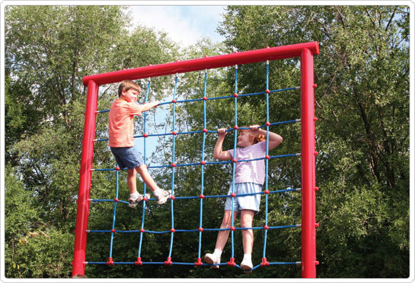 climbing rope wall