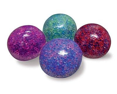 7 Inch Crystal Bead Filled Stretchable Balls