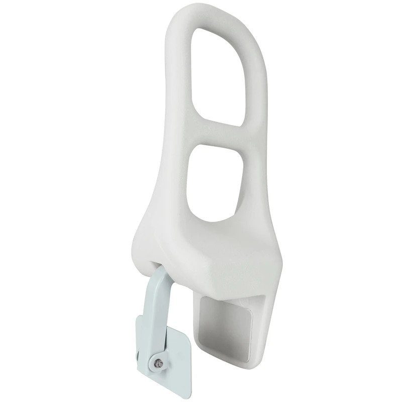 Drive Medical Parallel Bathtub Grab Bar Safety Rail, White